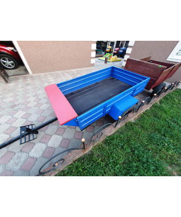 Причіп до мотоблоку або мототрактора 1.6м.  (без коліс)