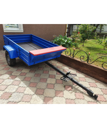 Причіп до мотоблоку або мототрактора 1.6м.  (без коліс)